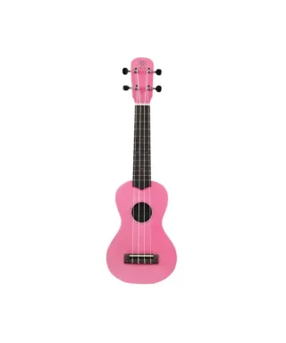 Leho laluu ukulele pink