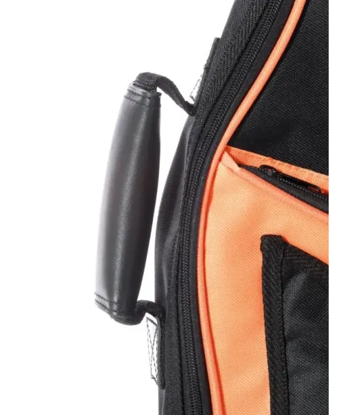 Bespeco bag150cg borsa chitarra classica bk/orange