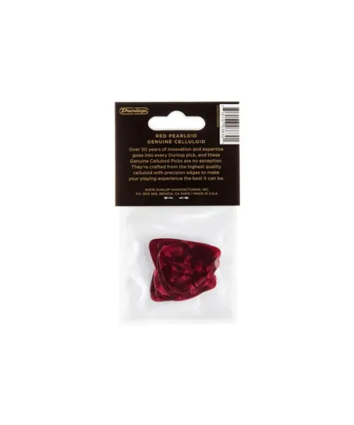 Dunlop 483p09 Red Polid - thin