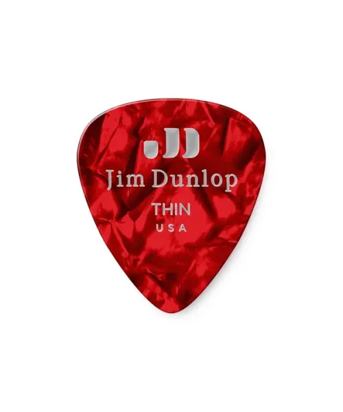 Dunlop 483p09 Red Polid - thin