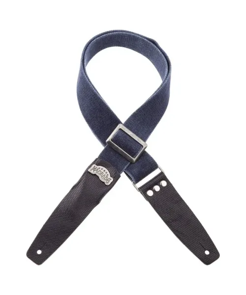 Magrabò stripe sc cotton washed blu 5 cm