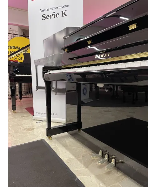 Vertical piano KAWAI K 200 glossy black