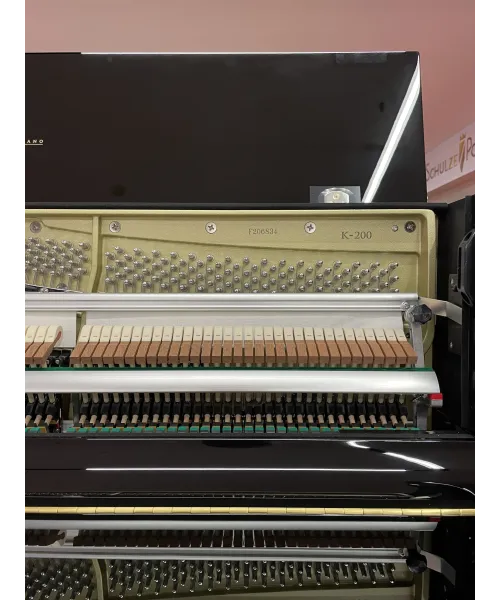 PIANOFORTE VERTICALE KAWAI K 200 NERO LUCIDO