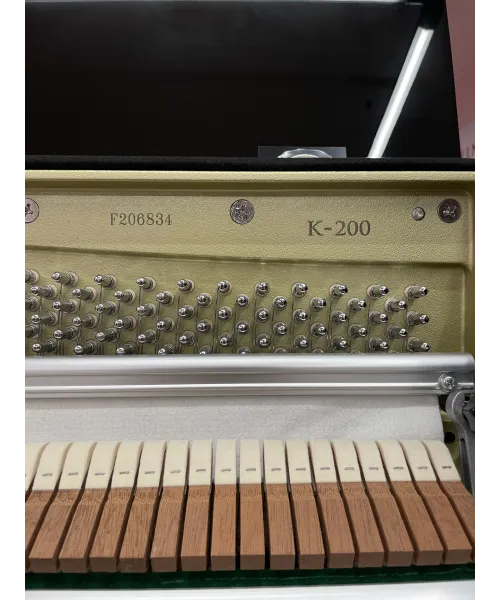 Vertical piano KAWAI K 200 glossy black