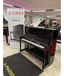 Vertical piano KAWAI K 500 glossy black