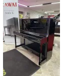Vertical piano KAWAI K 500 glossy black