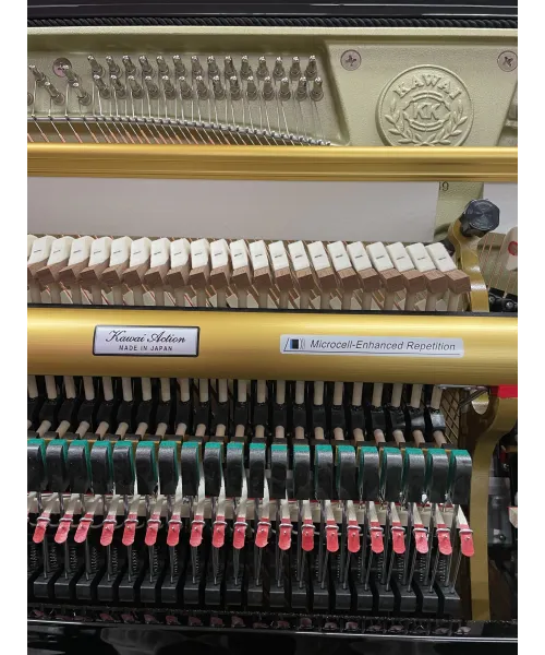 PIANOFORTE VERTICALE KAWAI K 500 NERO LUCIDO