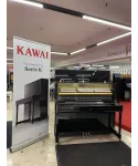 PIANOFORTE VERTICALE KAWAI K 500 NERO LUCIDO