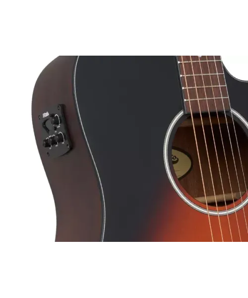 D'Angelico Premier Bowery LS Satin Vintage Sunburst