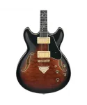Ibanez AS93QMSPDBS Dark Brown Sunburst
