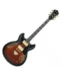 Ibanez AS93QMSPDBS Dark Brown Sunburst