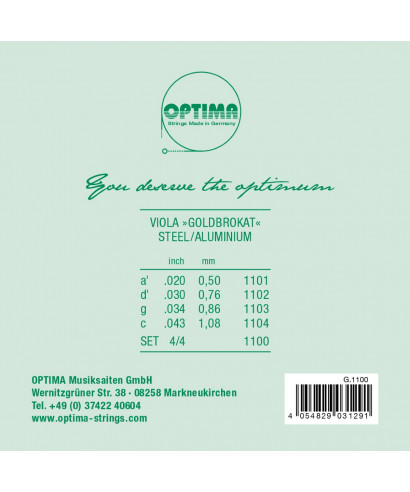 Set OPTIMA Goldbrokat 1100 Purple 4/4