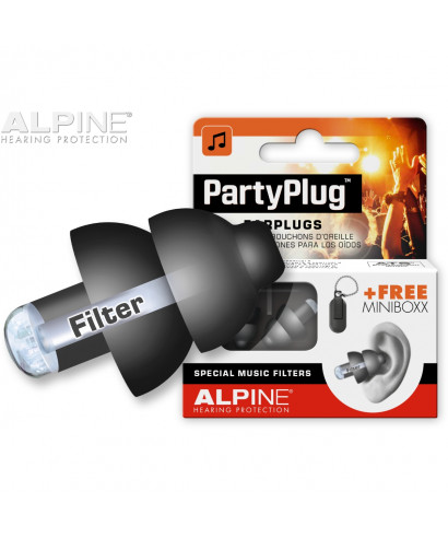 alpine partyplug mkii black edition