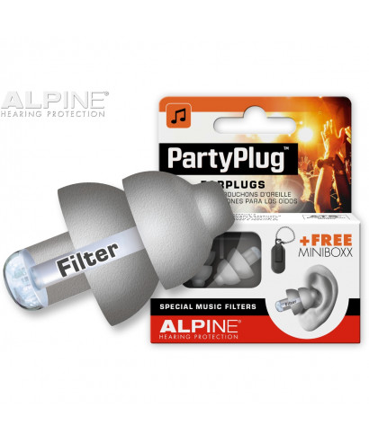 alpine partyplug mkii silver edition