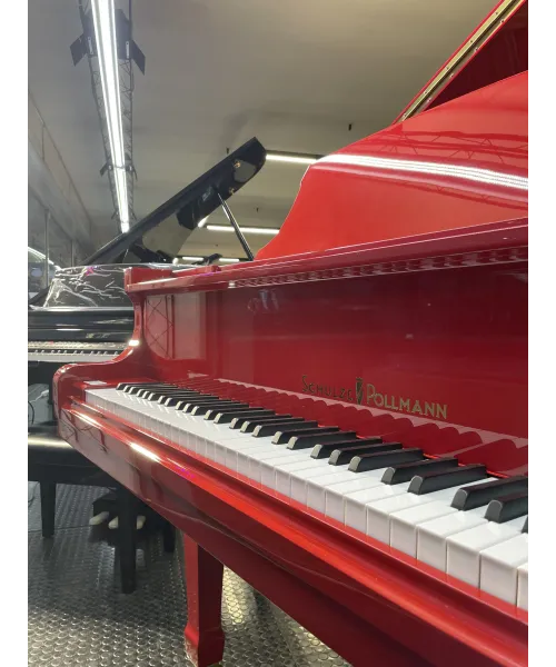Pianoforte a mezza coda schulze pollmann s160 rosso