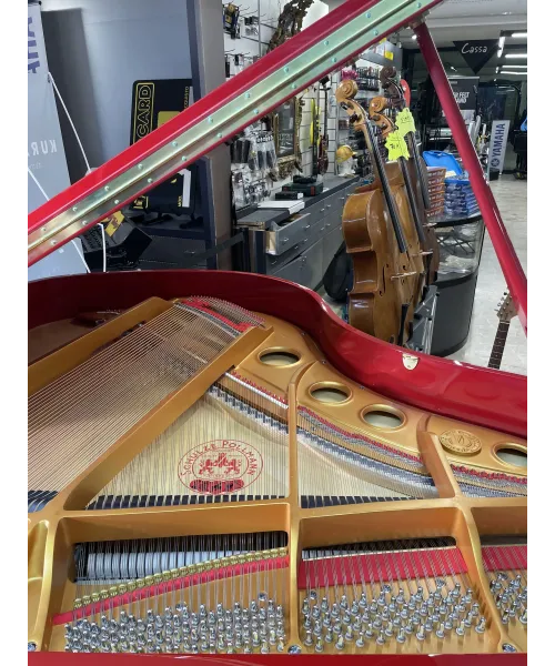Half-tail piano Schulze Pollmann S160 red