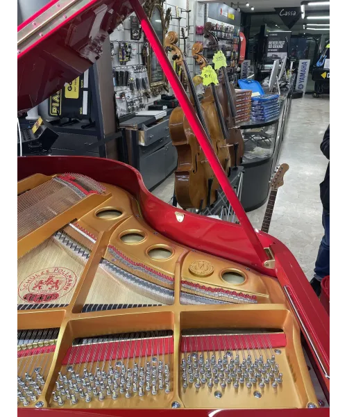 Half-tail piano Schulze Pollmann S160 red