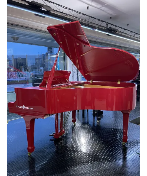 Pianoforte a mezza coda schulze pollmann s160 rosso