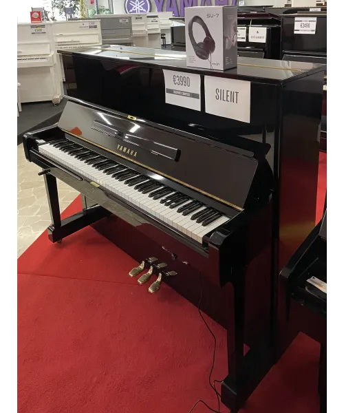Vertical piano YAMAHA U1 black + silent kit
