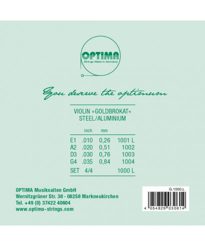 Optima goldbrokat 1000 b violino 4/4