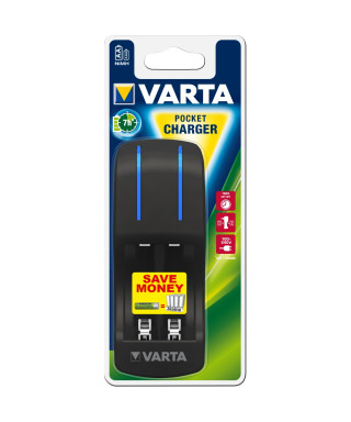 Pocket charger VARTA For 2 or 4 batteries aa stylus