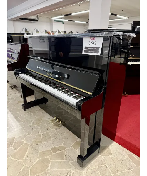 Pianoforte verticale kawai bl12 nero lucido