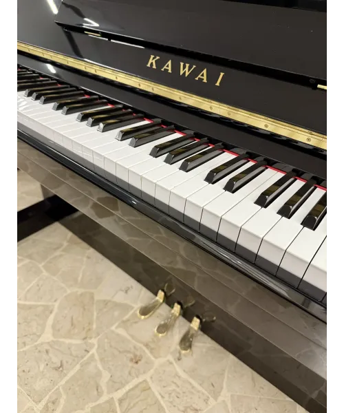 Pianoforte verticale kawai bl12 nero lucido