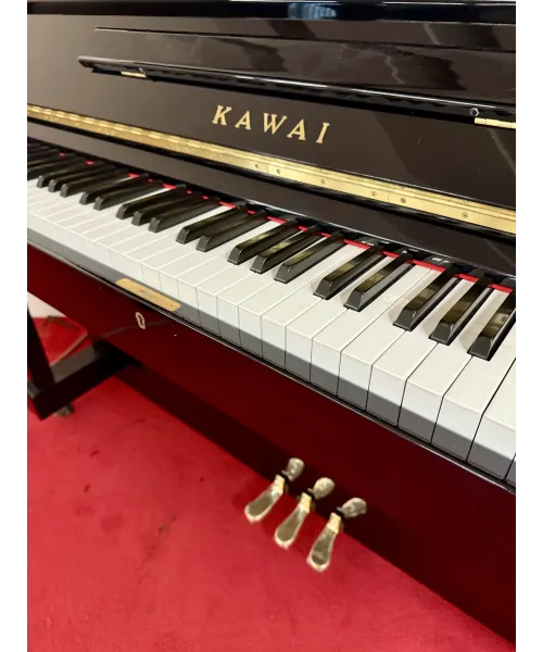 Pianoforte verticale kawai bl61 nero lucido