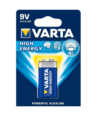 Alkaline battery VARTA High ENERGY 9V 0492