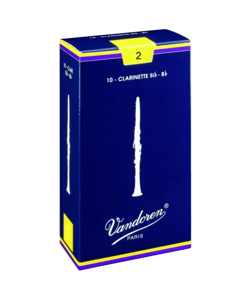 Vandoren CR102 SIB 2 - Pack 10 reeds for clarinet | Piazzo