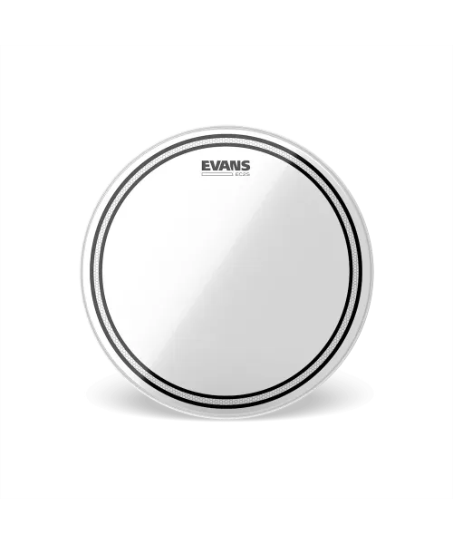 Evans EC2S Clear Tom Drumhead 16 " - Leather for battery | Piazzo