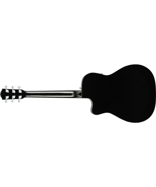 Electro-Acoustic Guitar Concert Cutaway Black