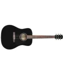 Acoustic guitar Dreadnought Black