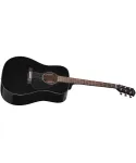 Acoustic guitar Dreadnought Black