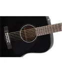 Acoustic guitar Dreadnought Black