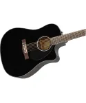Chitarra elettroacustica Dreadnought Cutaway Black