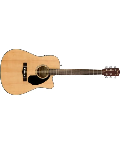 Electro-Acoustic Guitar DreadNought Cutaway Natural