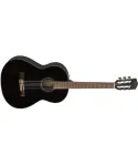Concert black acoustic guitar