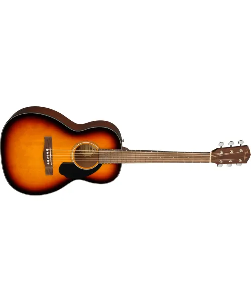3-colored Parlor SUNBURST acoustic guitar