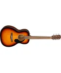 3-colored Parlor SUNBURST acoustic guitar