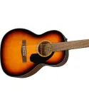 Chitarra acustica Parlor Sunburst a 3 colori