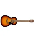 3-colored Parlor SUNBURST acoustic guitar