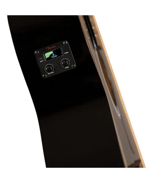 Electro-acoustic guitar Dreadnought Black