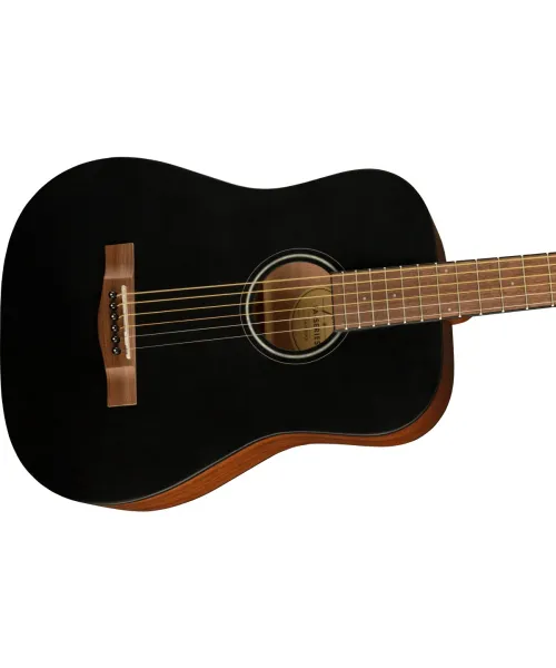 Traveler acoustic guitar 3/4 black