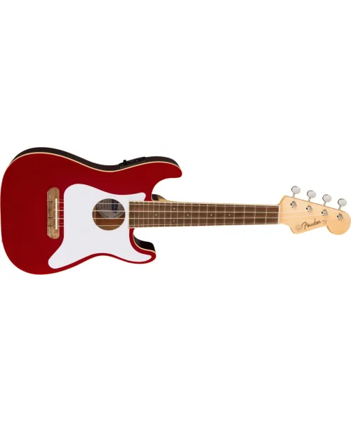 Ukulele Concert Candy Apple Red