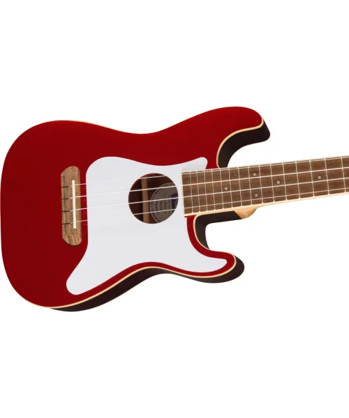 Ukulele Concert Candy Apple Red