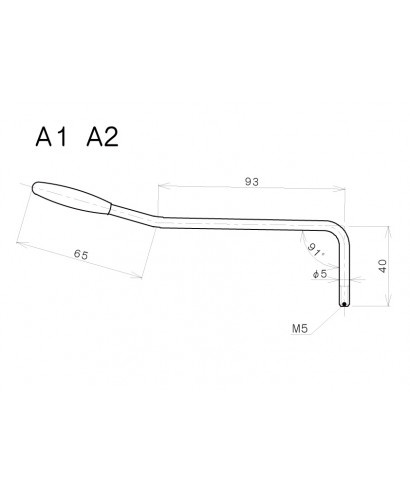 LEVA TREMOLO GOTOH A1 GG