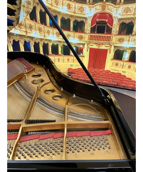 half-tail piano Steinway & Sons or-180 black