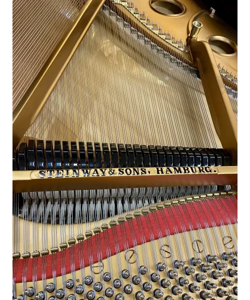 half-tail piano Steinway & Sons or-180 black