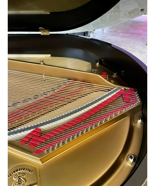 half-tail piano Steinway & Sons or-180 black
